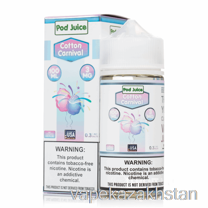 Vape Smoke Cotton Carnival - Pod Juice - 100mL 6mg